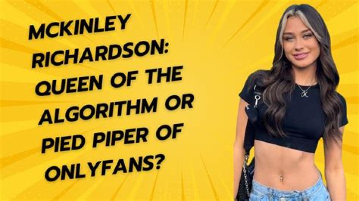 McKinley Richardson Leaked OnlyFans Content Raises Questions About Consent And Privacy